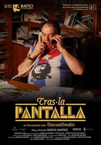 Póster de Tras la pantalla