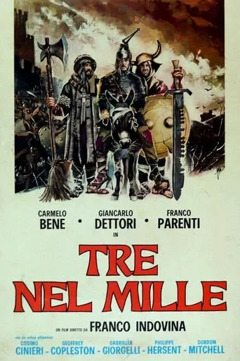 Póster de Tre nel mille