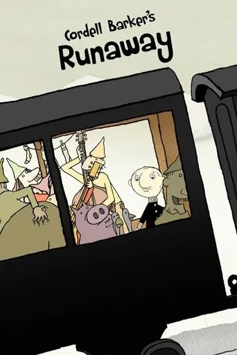 Póster de Tren en fuga