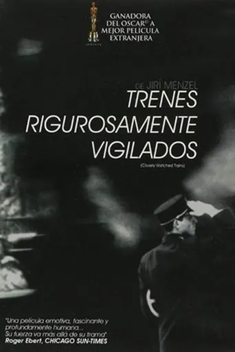 Póster de Trenes rigurosamente vigilados (1966) con Miloslav Homola