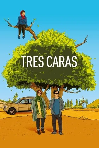 Póster de Tres caras (2018) con Jafar Panahi como Jafar Panahi