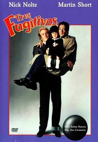 Póster de Tres fugitivos (1989) con Larry Miller como Second Officer