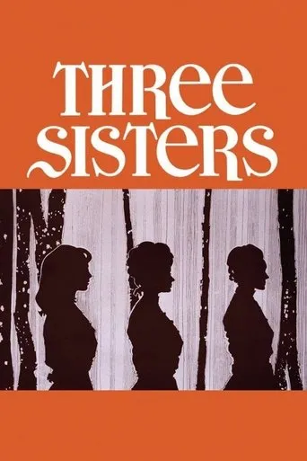 Póster de Tres hermanas (1970) con Sheila Reid como Natasha