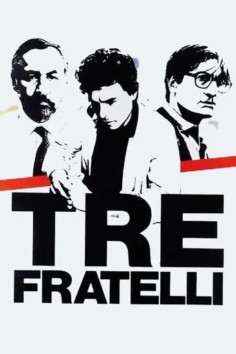 Póster de Tres hermanos (1981) con Vittorio Mezzogiorno como Rocco Giuranna / Young Donato