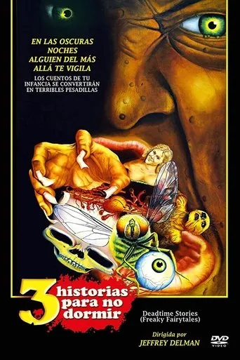 Póster de Tres historias para no dormir (1986) con Scott Valentine como Peter