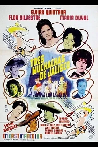 Póster de Tres muchachas de Jalisco