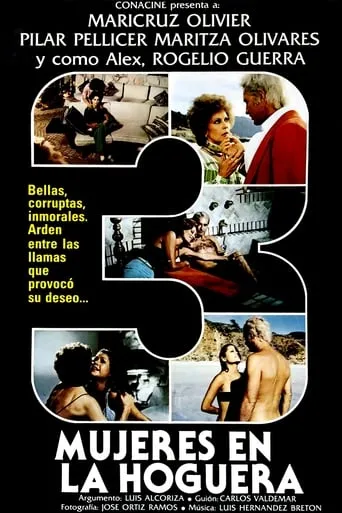 Póster de Tres mujeres en la hoguera
