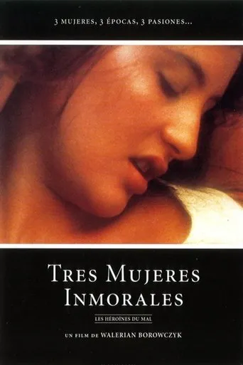 Póster de Tres mujeres inmorales (1979) con Jean-Claude Dreyfus como Bini