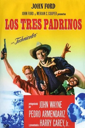 Póster de Tres padrinos