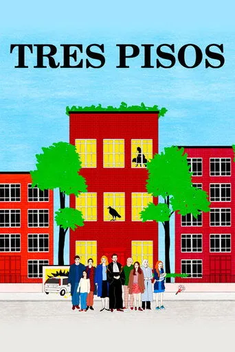 Póster de Tres pisos