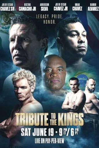 Póster de Tribute to the Kings: Julio César Chávez Jr. vs Anderson Silva