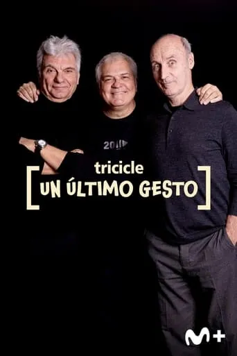 Póster de Tricicle: un último gesto
