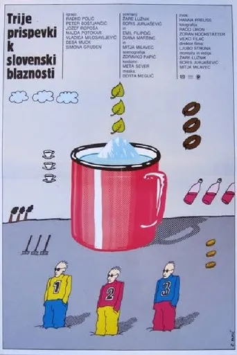 Póster de Trije prispevki k slovenski blaznosti