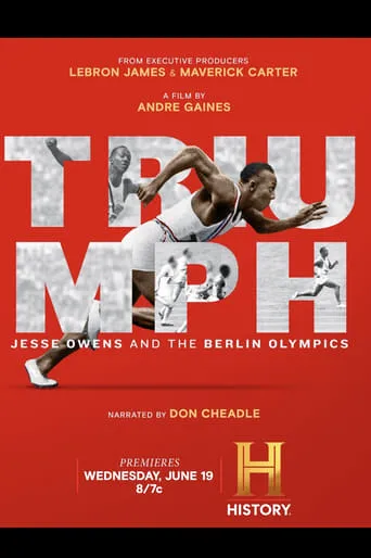 Póster de Triumph: Jesse Owens and the Berlin Olympics