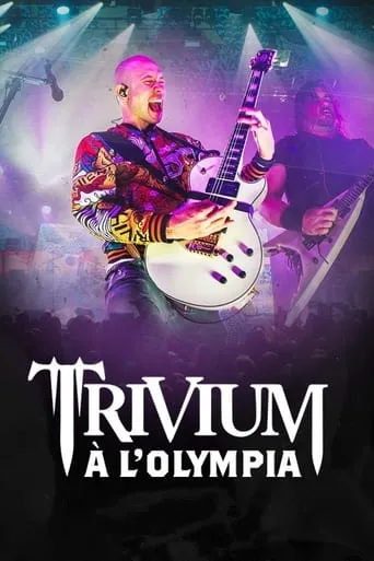 Póster de Trivium à l'Olympia
