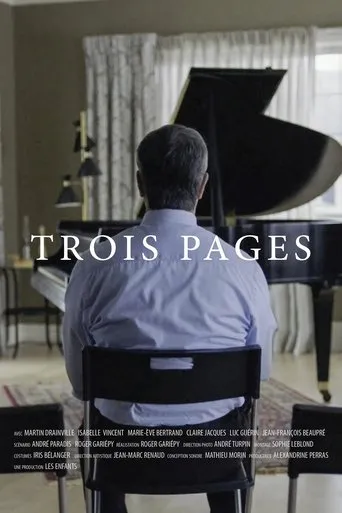 Póster de Trois Pages