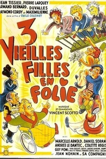Póster de Trois vieilles filles en folie