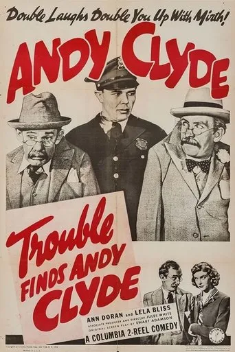 Póster de Trouble Finds Andy Clyde