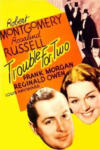 Póster de Trouble for Two