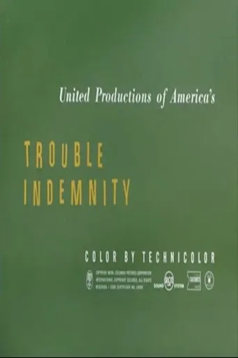Póster de Trouble Indemnity