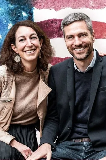 Póster de Trump, meine amerikanische Familie und ich