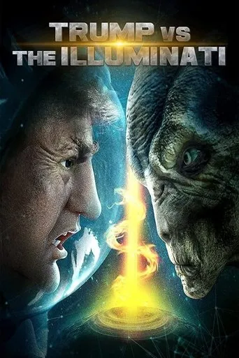 Póster de Trump vs the Illuminati