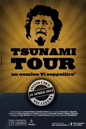 Póster de Tsunami Tour - Un comico vi seppellirà