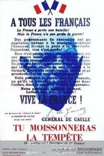 Póster de Tu moissonneras la tempête