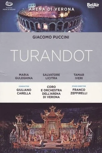 Póster de Turandot - Puccini - Live from Verona