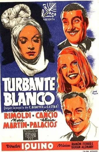 Póster de Turbante blanco