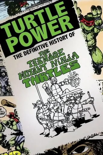 Póster de Turtle Power - The Definitive History of the Teenage Mutant Ninja Turtles