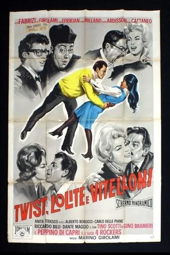 Póster de Twist lolite e vitelloni