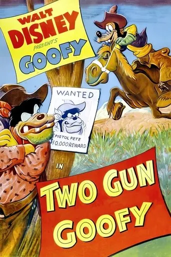 Póster de Two Gun Goofy