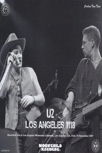 Póster de U2 - Live from Los Angeles 1987