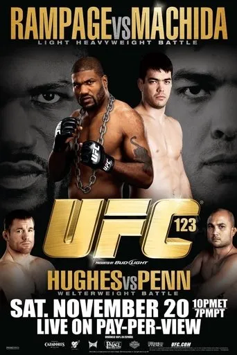 Póster de UFC 123: Rampage vs. Machida