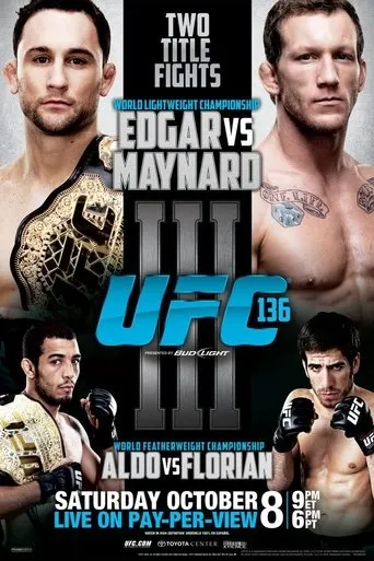 Póster de UFC 136: Edgar vs. Maynard III