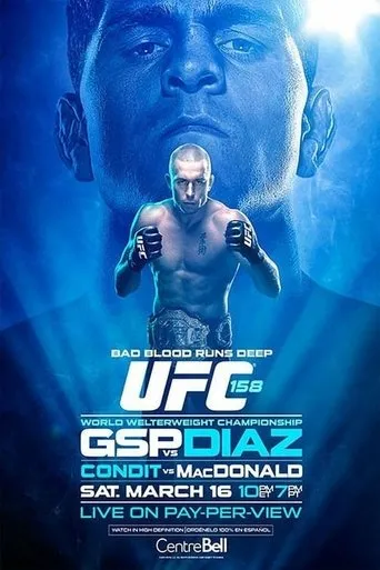 Póster de UFC 158: St-Pierre vs. Diaz