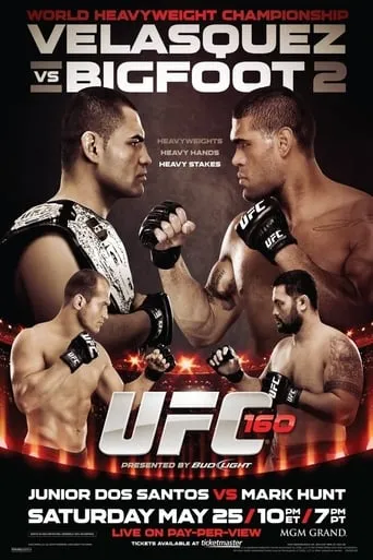 Póster de UFC 160: Velasquez vs Bigfoot 2