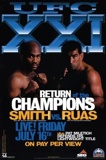 Póster de UFC 21: Return Of The Champions