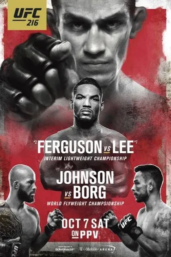 Póster de UFC 216: Ferguson vs. Lee