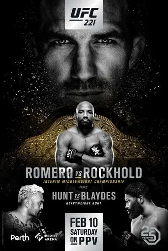 Póster de UFC 221: Romero vs. Rockhold