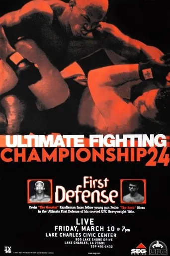 Póster de UFC 24: First Defense