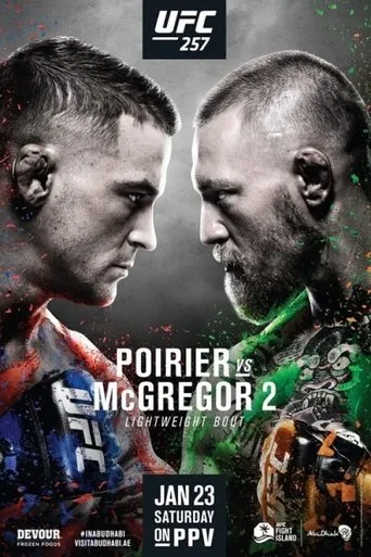 Póster de UFC 257: Poirier vs. McGregor 2