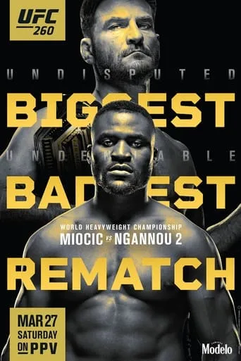 Póster de UFC 260: Miocic vs. Ngannou 2