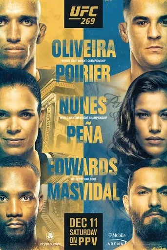 Póster de UFC 269: Oliveira vs. Poirier