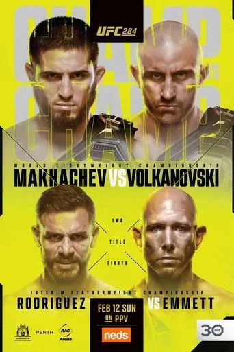 Póster de UFC 284: Makhachev vs. Volkanovski