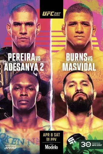 Póster de UFC 287: Pereira vs. Adesanya 2