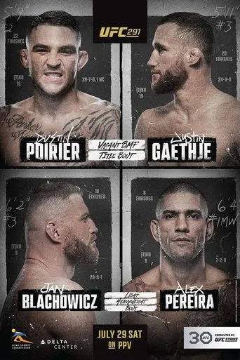 Póster de UFC 291 Countdown
