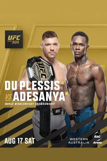 Póster de UFC 305: du Plessis vs. Adesanya