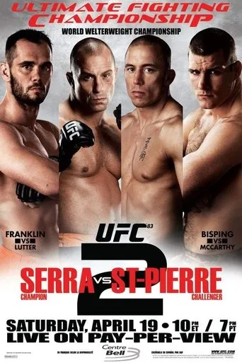 Póster de UFC 83: Serra vs. St-Pierre 2